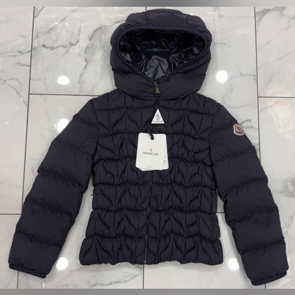 Kids Girls Moncler Laurette Giubbotto Down Puffer Jacket (RETAIL $810) 